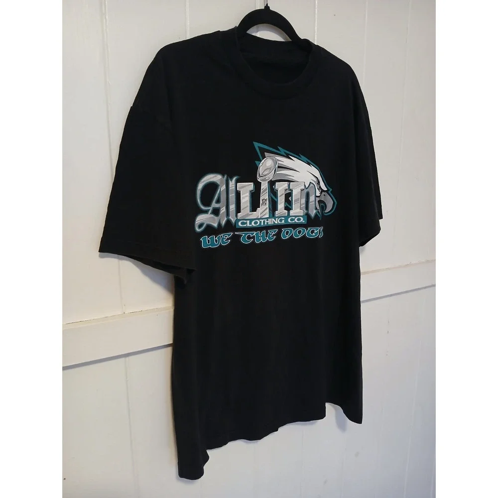 Philadelphia Eagles Super Bowl 52 Shirt Men's XL Black Hawaii ALL IN Clothing